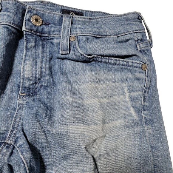 AG Adriano Goldschmied Nolan Ankle Jeans Womens Size 25 Low Rise Denim Pants - Picture 5 of 10